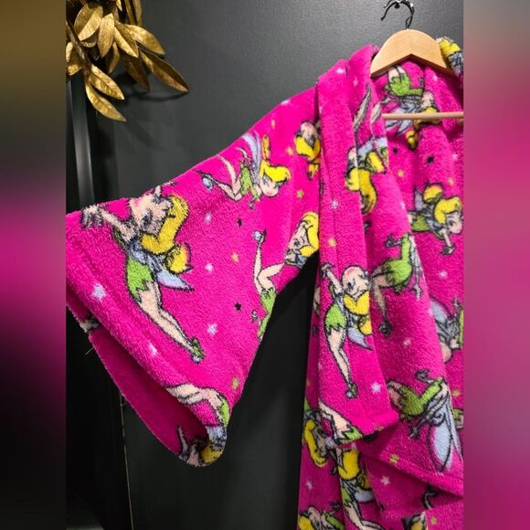 Disney Tinkerbell Snuggie Wearable Blanket Throw Women Size S - Picture 2 of 7